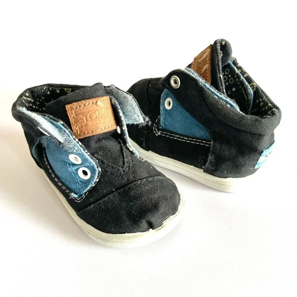Toms Shoes Tiny Toms Botas Booties High Top Shoe Sneaker
